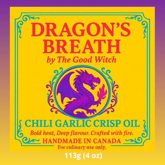 Dragon's Breath Chili Garlic Crisp Oil  *NEW*  PRE-ORDER NOW!